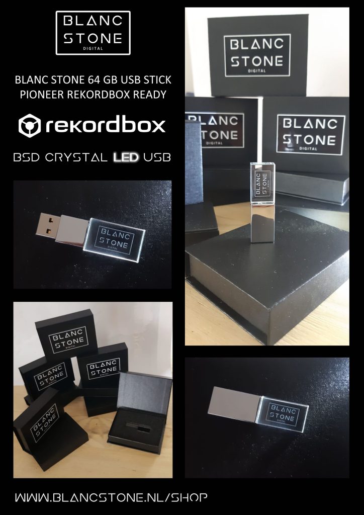 Blanc Stone Digital USB Crystal LED Stick